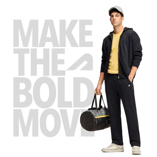 Image of Boldfit Track Pants for man Breathable Gym Pants for Men Workout Adjustable Waist Track Pant for Men mid Rise Sports Trackpant for Mens Workout, Running & Walking