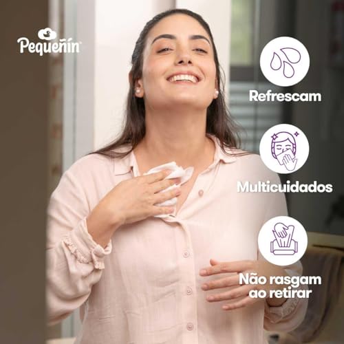 Pequeñín, Lenços Umedecidos, Aloe Vera - 50 unidades