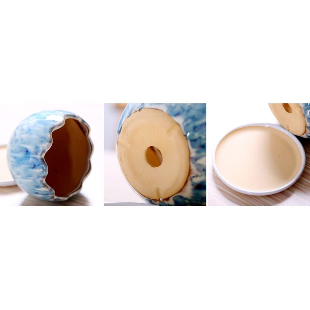 Doniczka Kreatywna okrągła ceramiczna doniczka Prosta doniczka Minimalistyczna sukulentna zielona roślina doniczkowa do ogrodu domowego balkonowa ozdoba ozdobna,