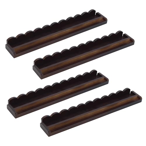 Set de Soportes de Mahjong de Madera con Empujadores Magnéticos miniatura 1