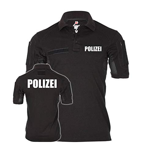 Polo de policier tactique Copytec 30131 Alfa Beaude noir 5XL
