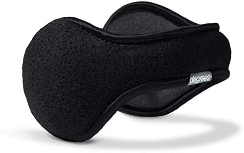 180s Fleece Behind-the-Head Earmuffs Black