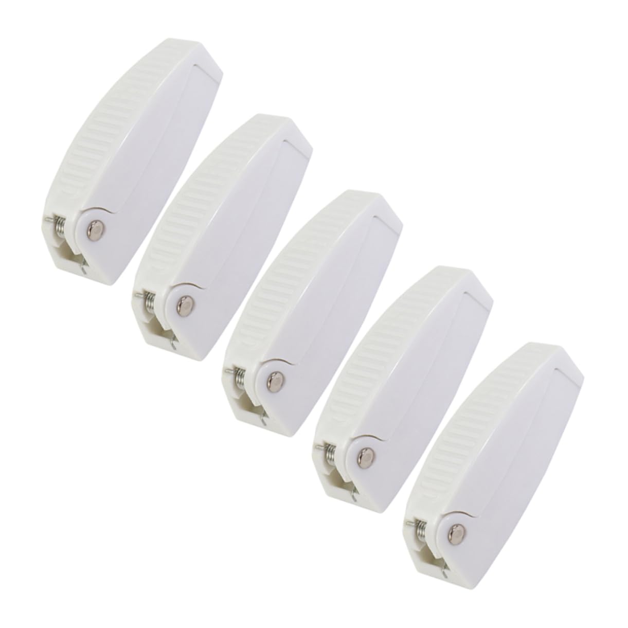 SOESFOUFU 5 Pcs Door Latch Baggage Door Catch Door Clip Rv Lasp Compartment Latch Holder White