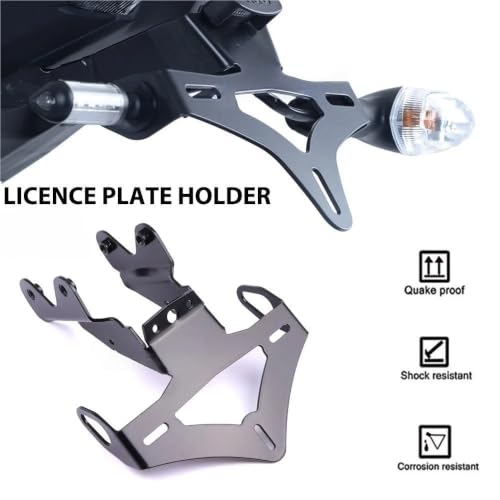 Support de plaque d'immatriculation MT-09 SP 2024 en aluminium robuste - 2