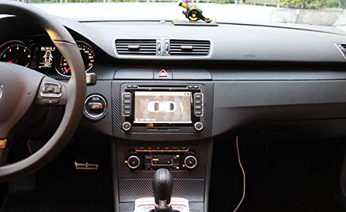 Stickers Pellicola 3D Carbonio Adesiva Foglio