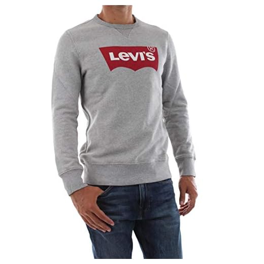 Levi's Herr grafisk Crew B sweatshirt