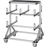 kaiserkraft | Kragarmwagen SUPPORT KING aus Alu-Profil | LxBxH 860 x 600 x 1100 mm