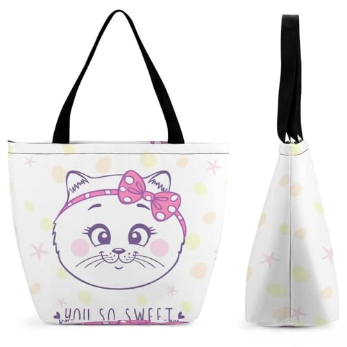 Sac de shopping petit chat - Ne manquez plus de place en voyage