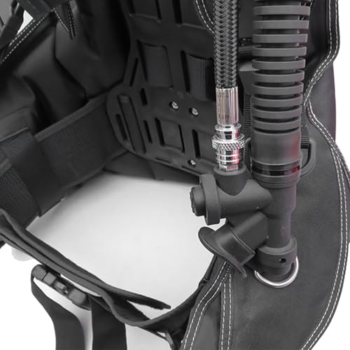 Inflador de potencia universal para buceo pack de 4 piezas con boquilla orientada a 45 grados 4