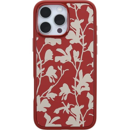 Image of OtterBox iPhone 16 Pro Max Symmetry Series Case - Autumn Rust - Ultra-Thin, Sleek iPhone Case, Cute & Aesthestic Floral iPhone Case