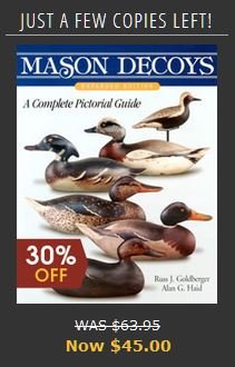 Hardcover Mason decoys: A complete pictorial guide Book