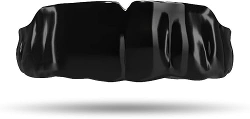Impact All Sports Mouthguard Lacrosse, Football, Hockey, Basketball, Jiu-Jitsu, and More, Breathable Mouthguard for Youth Adults, Professional Custom-Fit, Black