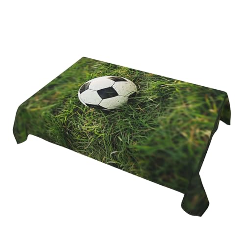 Nappe herbe de football imperméable protège table rectangulaire - 4