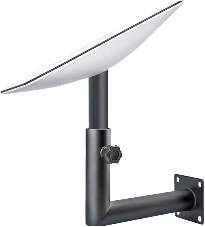 Suporte Mastro Para Starlink V2 Fixação Parede Telhado Externa Aço Reforçado Compatível Antena Satélite Internet Alta Resistência Estável Kit Instalação Rápida Athenix Exterior Gen 2