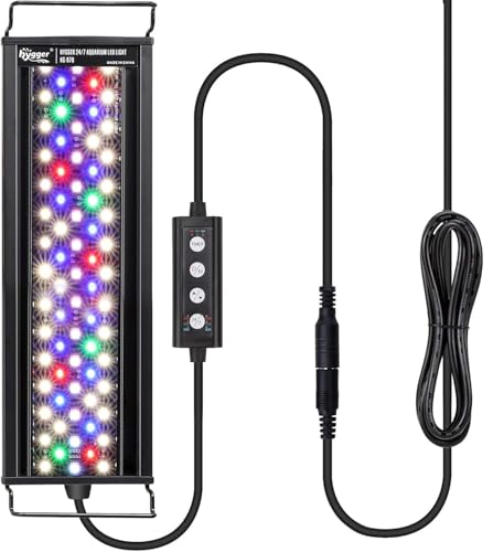 hygger 36W 24/7 Lighting Aquarium LED Light...