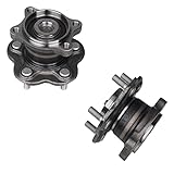 KUSATEC 512201 2PCS Rear Wheel Bearing and Hub Assembly Compatible with Nissan Altima 4 Wheel 2002-2006, Nissan Quest 2004-2009, Nissan Maxima 2004-2008,5 Lug w/ABS