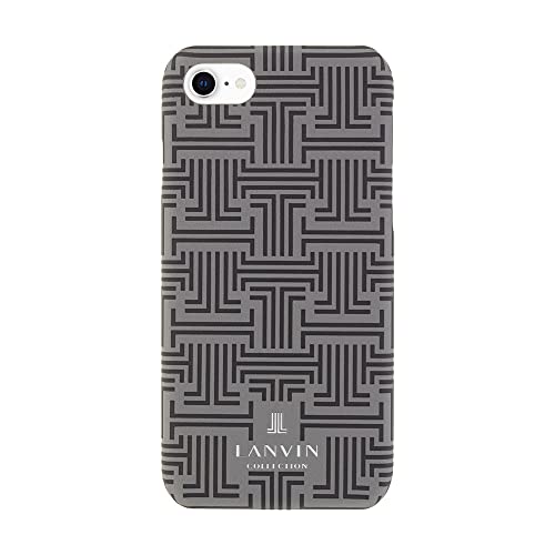LANVIN COLLECTION - Slim Wrap Case Monogram for iPhone SE 第3世代 / iPhone SE 第2世代 [ Grey ]