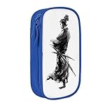 ペンケース 和風 武士 超カッコいい 侍 剣道 大容量 二層 筆箱 筆入れ 学生 子供 児童 筆袋 小物収納 多機能 男の子 女の子 小学生 中学生 文房具 高校生 大学生 社会人用 シンプル かわいいプレゼント