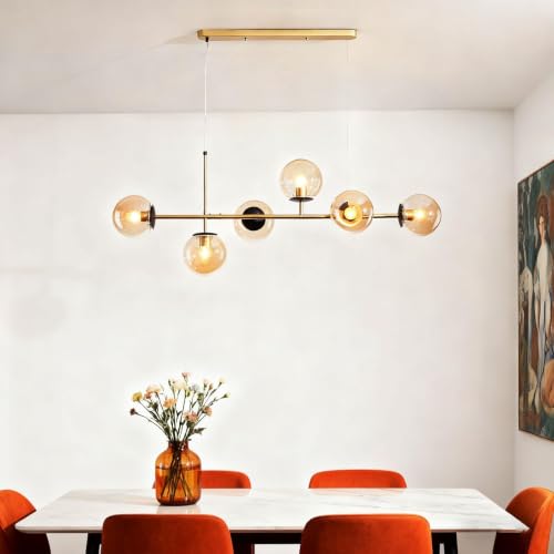 Lámpara colgante de cristal de diseño sofisticado para salones 7