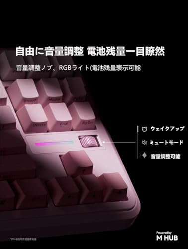 OUSEITECH×MCHOSE K87S ゲーミングキーボード の商品画像 3