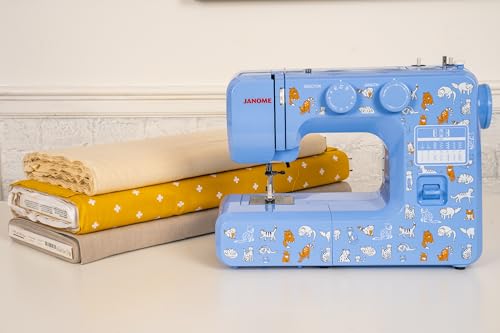 image for Janome Cat Fancy Easy-to-Use Sewing Machine with Interior Metal Frame,