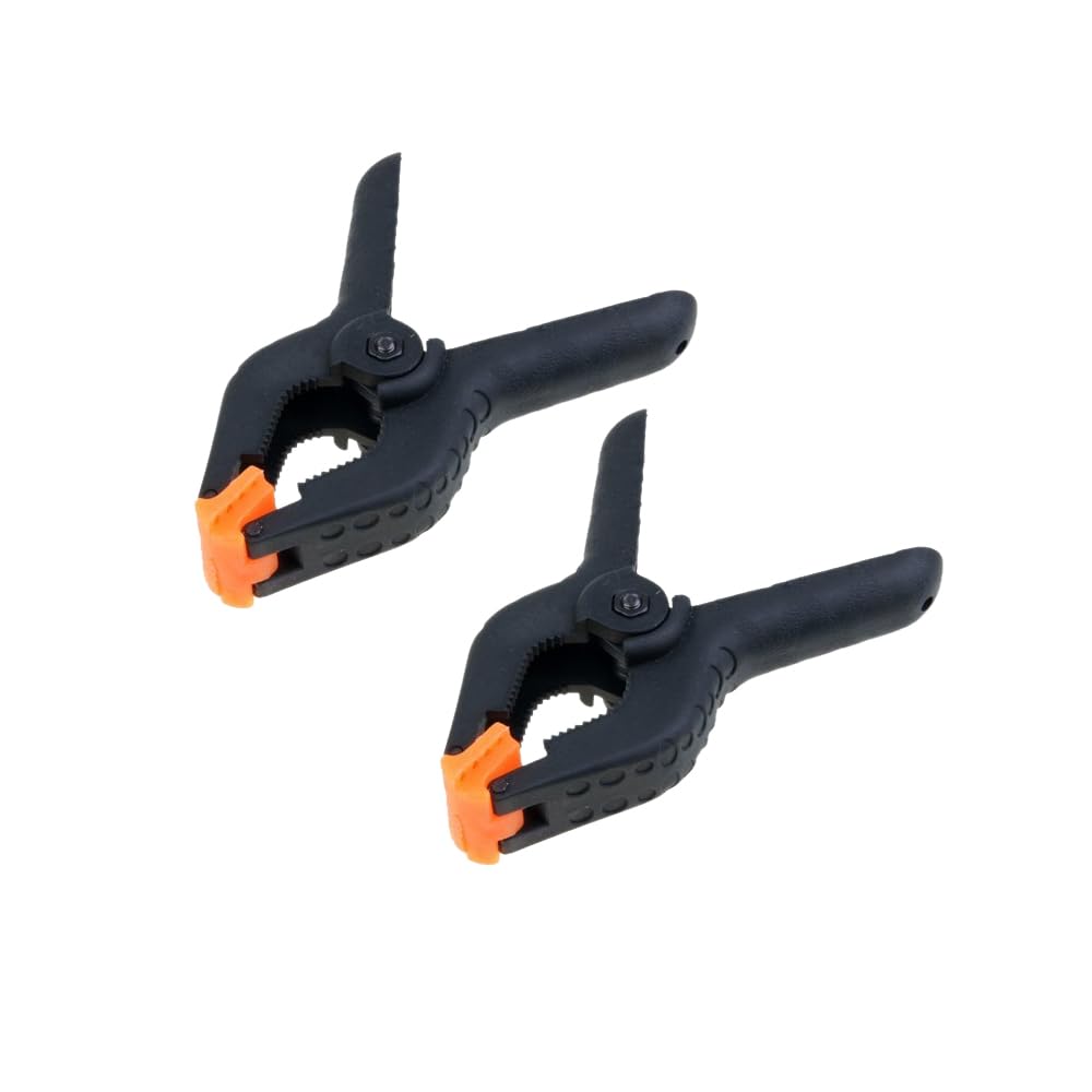 Winsumm Heavy Duty 4 inch Spring Clamp | Powerful Force Nylon Clamp with Handle Grip for Woodworking, Gluing, Clamping & Securing (2 pcs, 2) (B0DBG8HWCF) Amazon Price History, Amazon Price Tracker