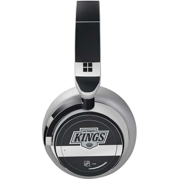 Skinit Decal Audio Skin Compatible with Surface Headphones - Officially Licensed NHL Los Angeles Kings Jersey Design