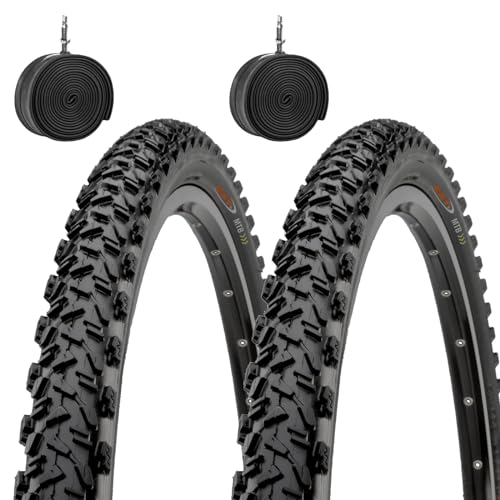 EBA26MCC 2 Reifen 26 x 2.10 (56-559) + Luftkammern Reifen mit Dübeln...