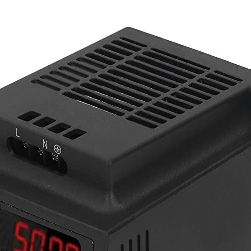 Inversor de Frequência Variável de 1,5KW, Conversor de Frequência Inversor Único AC220V Entrada Trif
