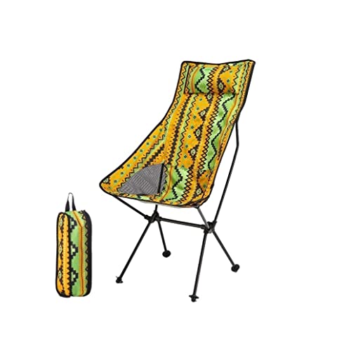 Chaise de camping portable légère et siège extérieur pliable pêche