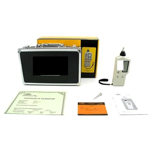 Analizzatore di vibrazioni portatile AR63A Vibrometro digitale Misurazione velocità accelerazione