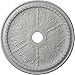 Ekena Millwork CM27WIFRF Winsor Ceiling Medallion, 27 1/2"OD x 4"ID x 1 1/2"P, Hand-Painted Frost