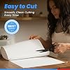 Made in USA White Kraft Paper Wide Jumbo Roll 48 x 1200 (100ft) Ideal for Gift Wrapping, Art &Craft, Postal, Packing Shipping, Floor Protection, Dunnage, Table Runner, 100% Recyclable Material