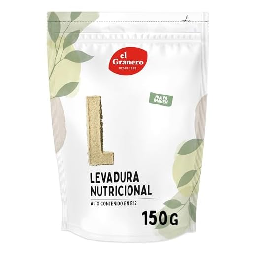 El Granero Integral - Levadura Nutricional - 150 g - Alto Contenido en Vitamina B12 - Contribuye al Metabolismo Energético Normal - Excelente Fuente de Proteínas - Apto para Consumo Vegano