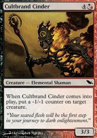 Magic The Gathering - Cultbrand Cinder - Shadowmoor - Foil