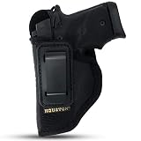 Houston Gun Holsters IWB Tuckable Concealed Carry Holster – ECO Leather Inside Waistband for Men...
