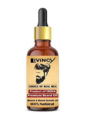 Image of Natural Beard Hair Growth Oil For Men, Nourishes & Strengthens Uneven Patchy Beard (30 ml) Pack Of 1