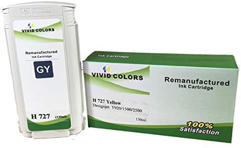 Cartucho de inyección de tinta remanufacturado HP727 gris B3P24A para la impresora HP Desigjet T920