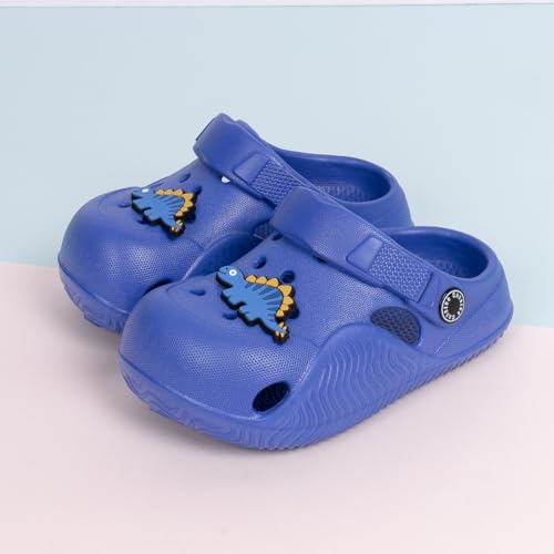 Image of Casazoe Toddler Boys Girls Cute Garden Clogs Kids Slip On Water Shoes EVA Lightweight Summer Slipper Slides Baby Comfort Sandals Children Outdoor Shower Beach Pool Play Shoes