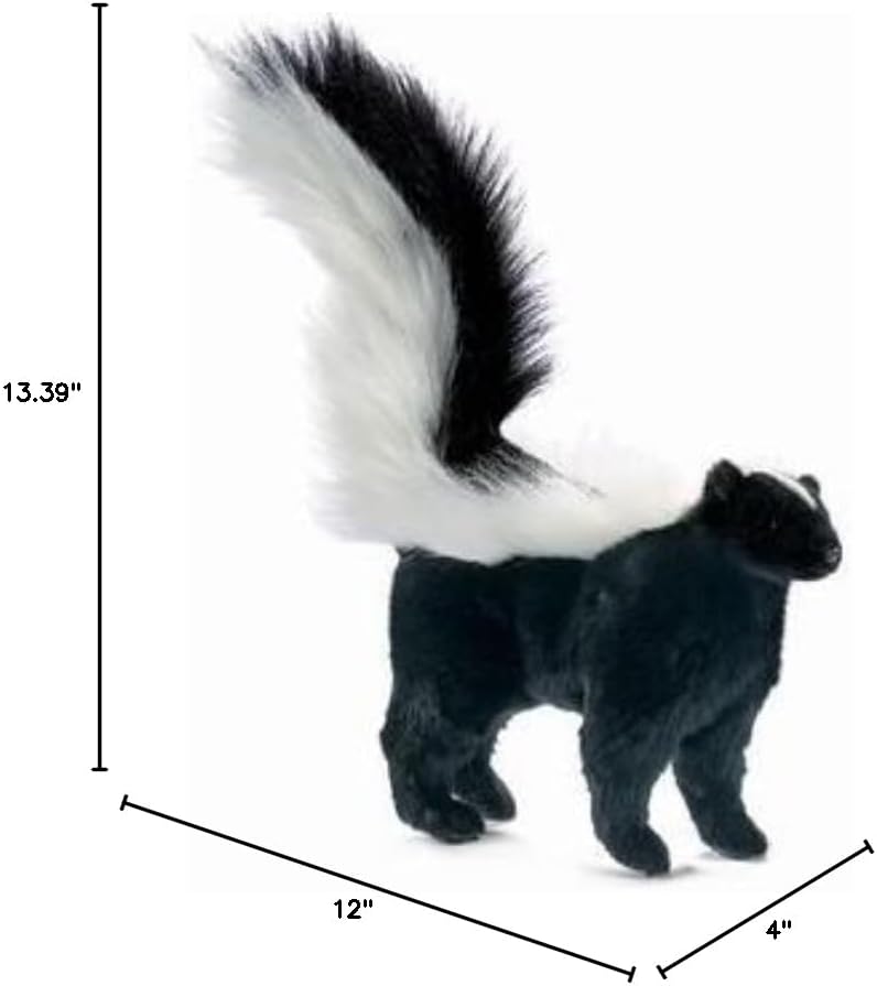 SKUNK PLUSH TOY BY HANSA - Image 2