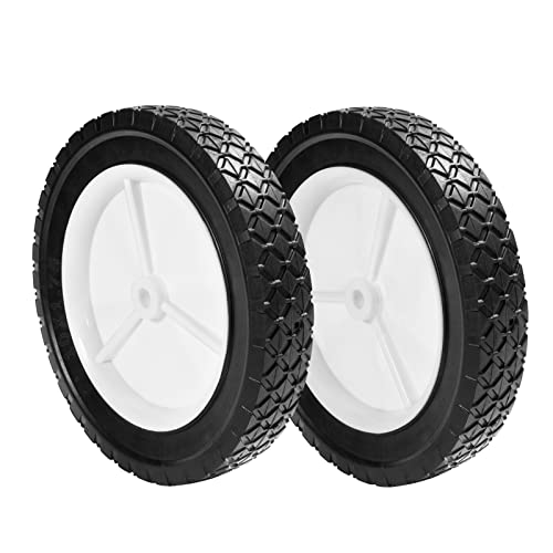 OTDSPARES 10-Inch Rubber Replacement Tire Plastic Wheel 10x1.75