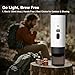 Citrigrain Portable Espresso Maker, Hands-Free Travel Coffee Makers for Camping, Car Self-Heating Espresso Machine with USB-C, With Ground Coffee & NS Capsules for RV/Office/Hiking