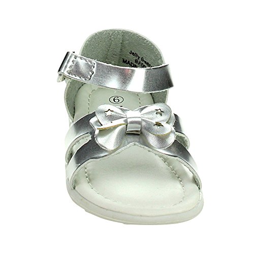 Jelly Beans Bumpy Toddlers Girl Comfort Ankle Strap Flat Sandal Shoes3