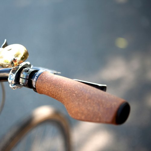 Portland Design Works | Cork Chop Grips, Bicycle Handlebar Grips, Tan/Natural, 128Mm/5 #TOP1