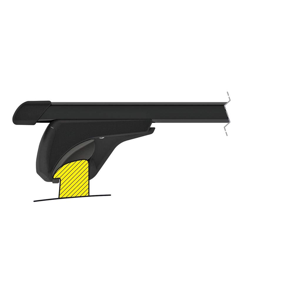 Lampa CP.Barre in-Rail Steel S 108CM Acciaio per VETTURE con Railing Integrato