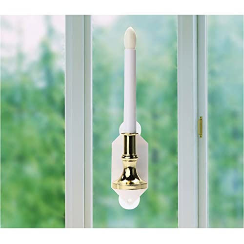 Vicflora Flameless Candles Light, Solar Window Candle Lights, Decoration For Window Fence Wall Lamps Romantic Night Light Wall Lamps With Suction Cups,8 Pack #TOP4
