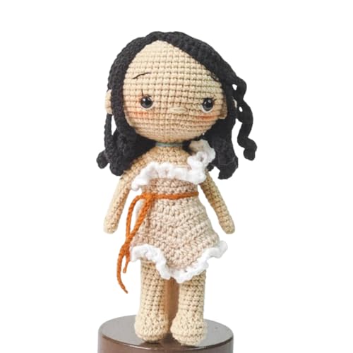Handmade Crochet Pocahontas Doll Princess Pocahontas Doll Plush Doll Plush Toy Easter Gift Handmade Gift Birthday Gift Room Decor Cuddle Doll Native...