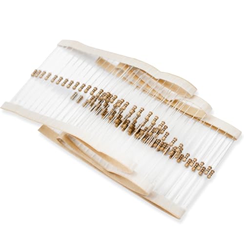 Innfeeltech 100 Pcs 1/4W 5% Tolerance 10 Ohm Carbon Film Resistor Resistance for DIY Project and Experiments