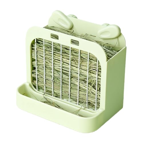 Contenedor heno conejos sin desperdicio dispensador 10" 2