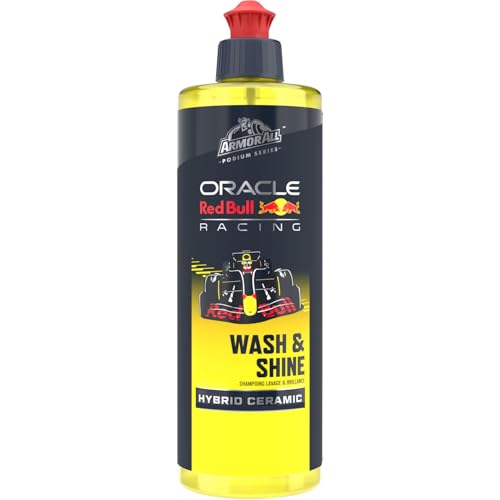 Armor All Podium Series™ Hybrid Ceramic Wash & Shine, 500mL, 2-in-1 Car Wash and Wax Developed in Collaboration With Oracle Red Bull Racing